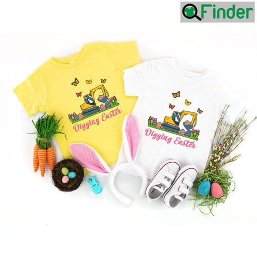 Digging Easter Party Tees