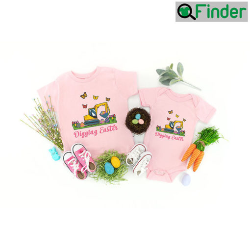 Digging Easter Party shirts