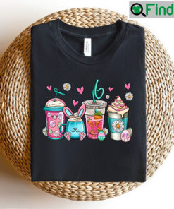 Easter Cute Bunny Caffeine Shirt