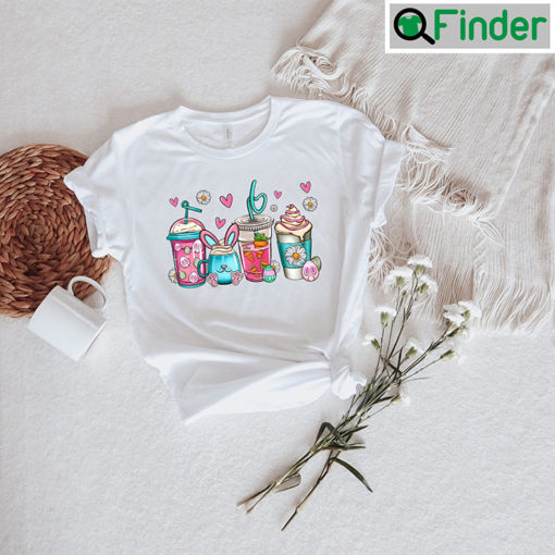 Easter Cute Bunny Caffeine Shirts