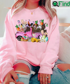 Easter Day Farm Animals Truck Shirt