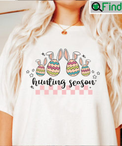 Easter Hunting Season Bunny Ears Eggs Shirt