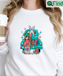 Easter Truck Bunny T Shirt