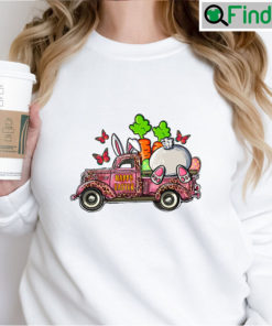 Easter Truck Cute Bunny Shirt