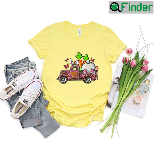 Easter Truck Cute Bunny Shirts