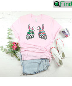 Egg Skeleton Cute Easter Bunny Tee