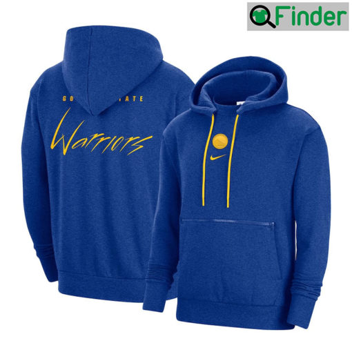 Golden State Warriors Basketball Nike Courtside Unisex Hoodie