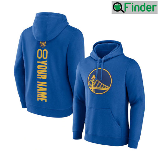 Golden State Warriors Personalized Name Number Hoodie