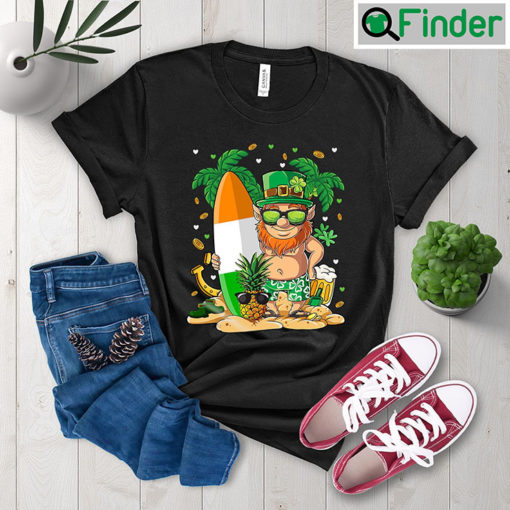 Happy St Patricks Day Leprechaun Hawaii Shirt