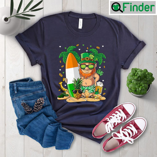 Happy St Patricks Day Leprechaun Hawaii T Shirt