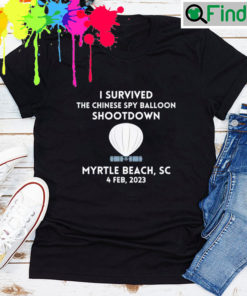 I Survived The Chinese Spy Balloon Shootdown T shirt