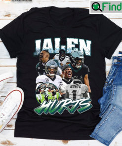 Jalen Hurts 90s Vintage Graphic T shirt