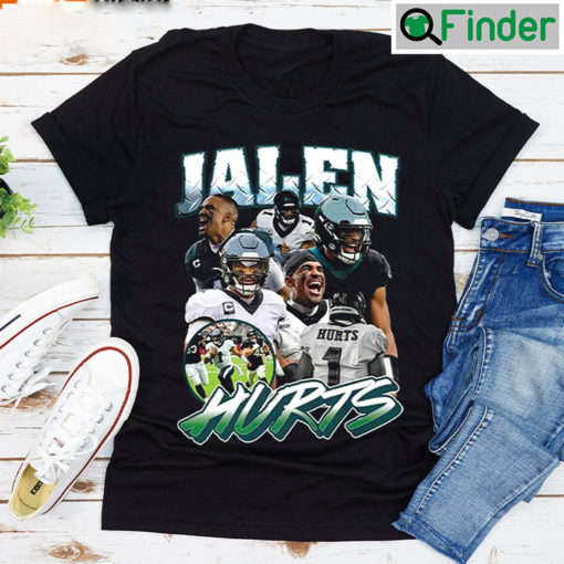 Jalen Hurts 90s Vintage Graphic T shirt