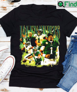 Jalen Hurts Vintage 90s Bootleg Retro Unisex T Shirt