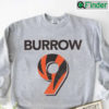 Joe Burrow 9 Cincinnati Football Sweatshirt