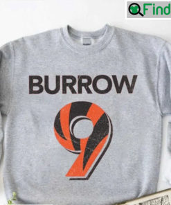 Joe Burrow 9 Cincinnati Football Sweatshirt