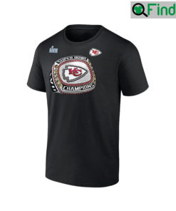 KC Chiefs Super Bowl LVII Champions Diamond Ring T Shirt