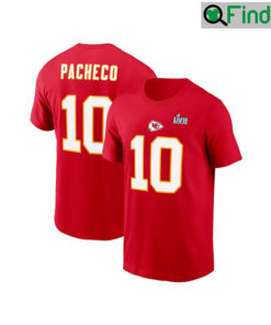 KC Chiefs Super Bowl LVII Name Number T Shirt