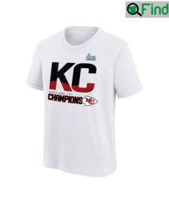 KC Chiefs Three Time Super Bowl Champions T Shirt