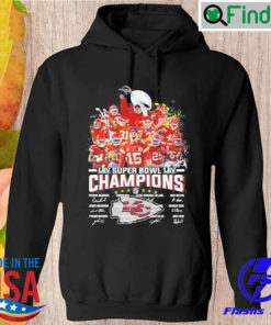 Kansas City Chiefs Super Bowl Champions Signatures 2023 Hoodie
