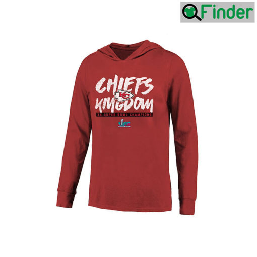 Kansas City Chiefs Three Time Super Bowl Champions Hoodie