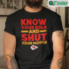 Know Your Role And Shut Your Mouth Tee