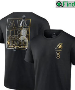LeBron James All Time Scoring Leader T shirt 2023