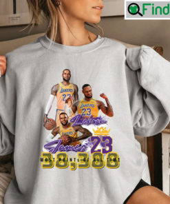 Lebron James 38388 All Time Scoring Leader shirt