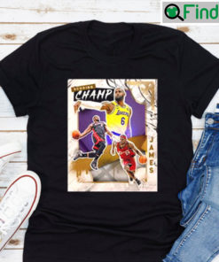 Lebron James NBA All time Scoring Leader Official T shirt