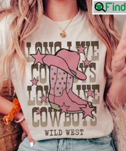 Long Live Cowboys Graphic Tee Gift For Fan