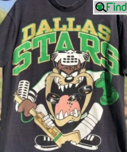 Looney Tunes X Dallas Stars Ice Hockey Vintage T shirt
