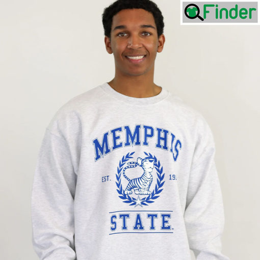 Memphis State Tigers Vintage Crewneck Sweatshirt