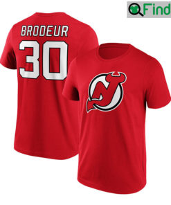 New Jersey Devils Iconic Name Number Graphic T Shirt