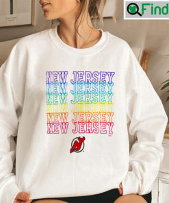 New Jersey Devils Ice Hockey Vintage Graphic Sweatshirt