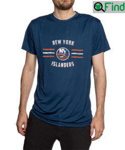 New York Islanders Distressed Lines T shirt