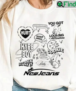 Newjeans Band Track List Album Sweatshirt Gift For Fan