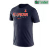 Nike X Illinois Fighting Illini Baseball T Shirt
