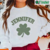 Personalized Last Name St Patricks Day Vintage Style T Shirt
