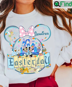 Personalized Mickey And Friends Easter Day Shirts
