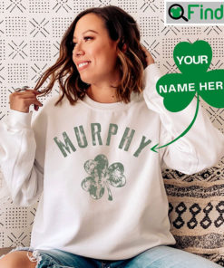 Personalized St Patricks Day Distressed Custom Irish T shirt