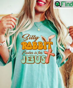 Rabbit Easter Is For Jesus tee