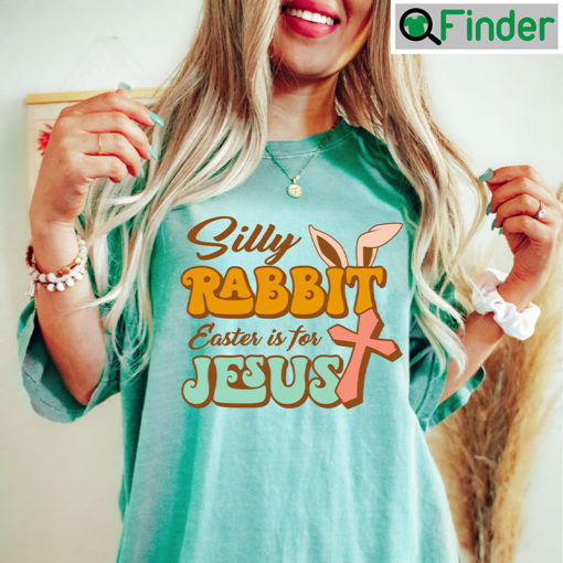 Rabbit Easter Is For Jesus tee