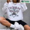 Retro 90s Colorado Avalanche Ice Hockey Printed Sweatshirt