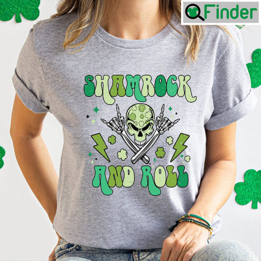 Shamrock And Roll St. Patricks Day Shirt