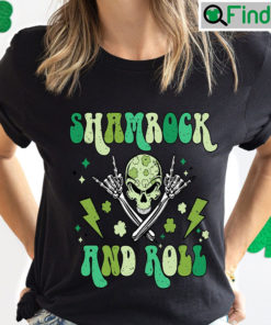 Shamrock And Roll St. Patricks Day T Shirt