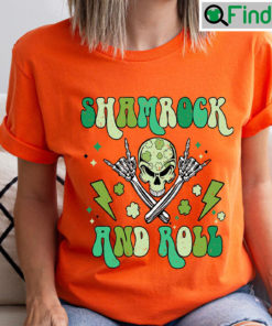 Shamrock And Roll St. Patricks Day T Shirts