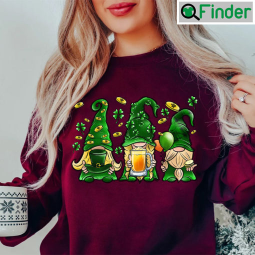 St Patricks Day Gnomes Hoodie