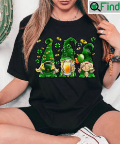 St Patricks Day Gnomes T shirt