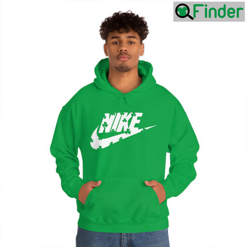 St Patricks Swoosh N1KE Hoodie Shirt