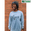 St. Louis Blues Print Logo Crewneck Sweatshirt